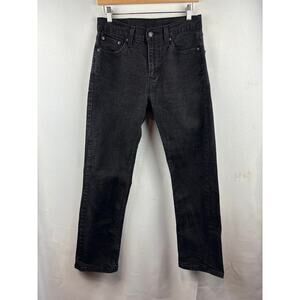 Women’s Levi’s Size 30 Black Straight Leg Jeans